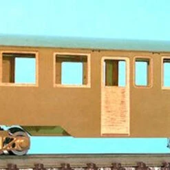 ARU Model A1064 Very Easy (Totemo Kantan) Kit Series Passenger Car C (1-Step Window) Body Kit (N Scale)