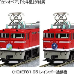 Kato 1-322 JR Electric Locomotive Type EF81-95 Rainbow Painting (HO Scale) -Kyosho shop 3 41962.1622537459
