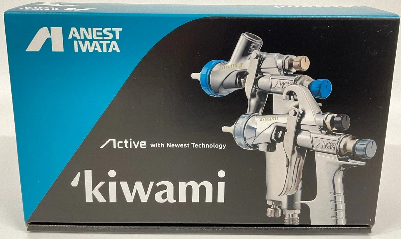 Anest Iwata KIWAMI-1-16B12 Small Spray Gun Dia. 1.6mm Gravity-Feed Type 4 Anest Iwata KIWAMI-1-16B12 Small Spray Gun Dia. 1.6mm Gravity-Feed Type - Image 2