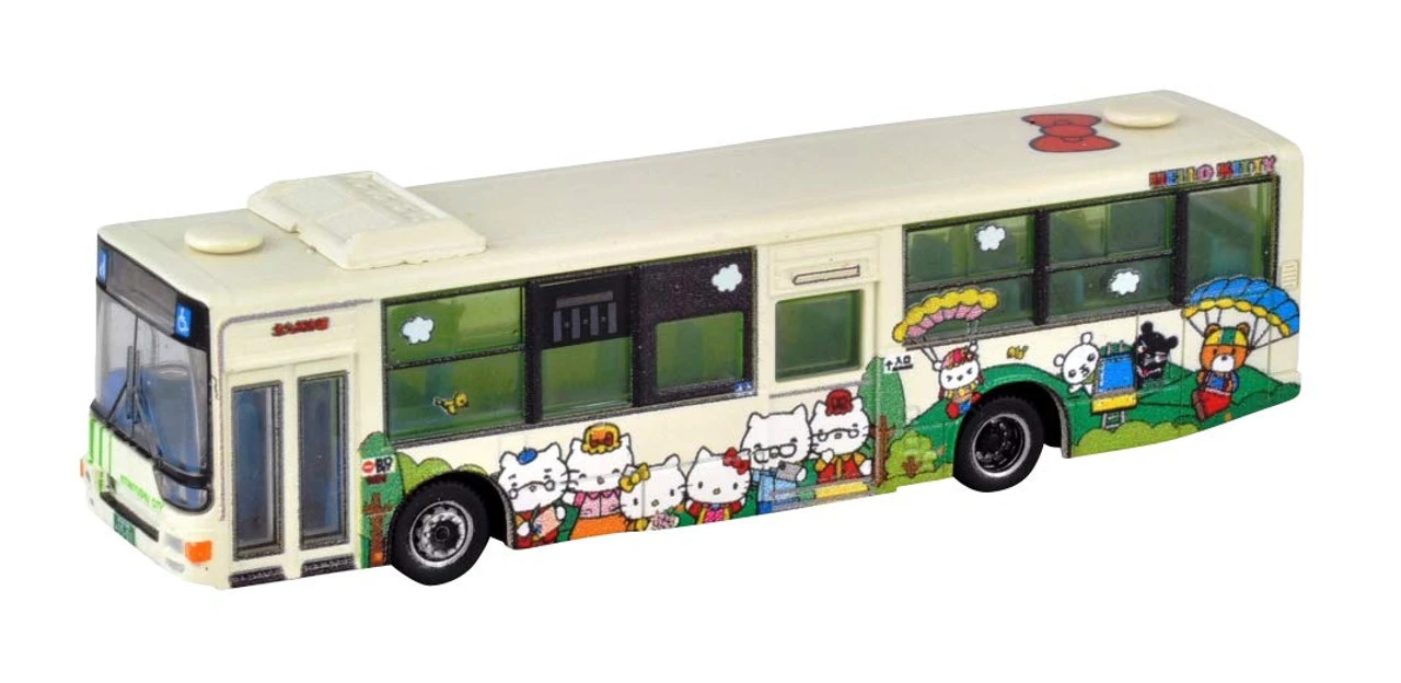 Tomytec Bus Collection Hello Kitty Bus No.1 (Family Ver.) (N Scale) 4 Tomytec Bus Collection Hello Kitty Bus No.1 (Family Ver.) (N Scale) - Image 2
