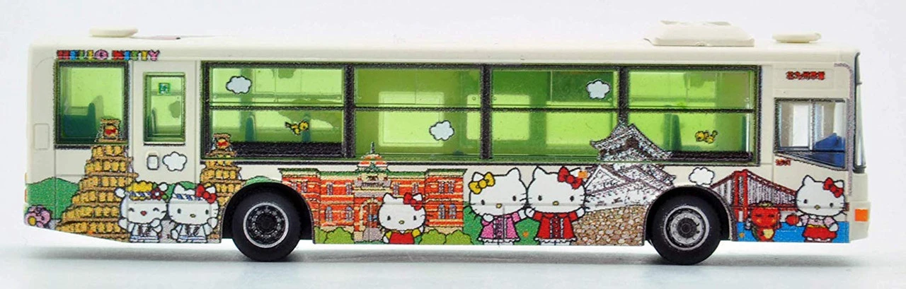 Tomytec Bus Collection Hello Kitty Bus No.1 (Family Ver.) (N Scale) 7 Tomytec Bus Collection Hello Kitty Bus No.1 (Family Ver.) (N Scale) - Image 5