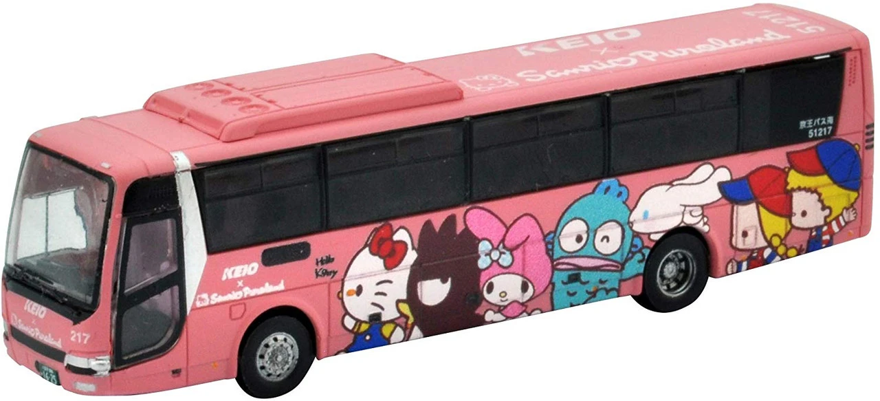 Tomytec Bus Collection Keio Bus Minami Sanrio Puroland-Go No.1 (N Scale) 5 Tomytec Bus Collection Keio Bus Minami Sanrio Puroland-Go No.1 (N Scale) - Image 3