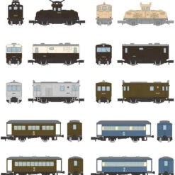 Tomytec Nostalgic Tetsudo Collection Series No.1 One Carton (10 Trains) (N Scale) -Kyosho shop 4543736317593 830b3309b6ea3d9c599d2dc0db50a8a7 69193.1614851380