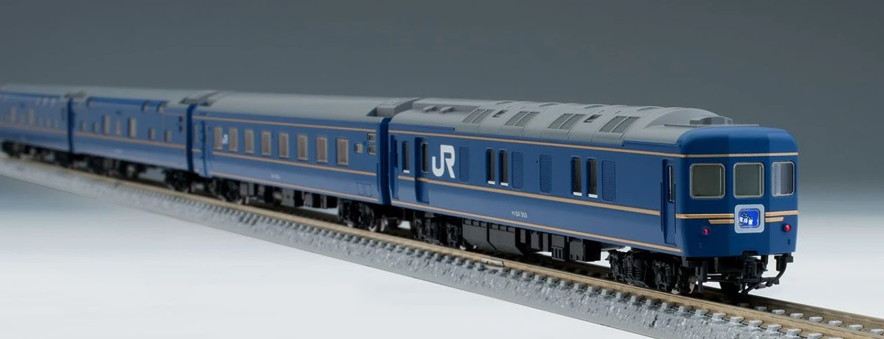 Tomix 98676 JR Series 24 Type 25 Limited Express Sleeper Passenger Car (Hokutosei No. 1 And 2) 6 Cars Set (N Scale) 5 Tomix 98676 JR Series 24 Type 25 Limited Express Sleeper Passenger Car (Hokutosei No. 1 And 2) 6 Cars Set (N Scale) - Image 3