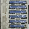 Rokuhan T010-1 JR Series 24 Type 25 Passenger Car 'Elm' 7 Cars Set (Z Scale) -Kyosho shop 4571324591353 1 44933.1586239165