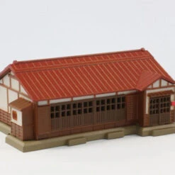 Rokuhan S027-1 Metal-Roof House (Red) (Z Scale)