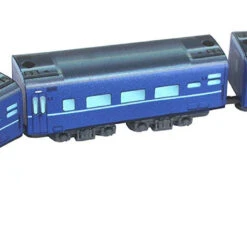 Rokuhan SA007-1 Z Shorty Passenger Car (Blue) Label Type (Z Scale) -Kyosho shop 4571324594927 f357e114a238f43672d418c9947a3d26 98935.1586239108