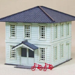Sankei MP03-05 Japanese Post Office 1/150 N Scale Paper Kits