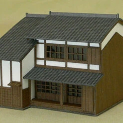 Sankei MP03-07 Japanese Shop B 1/150 N Scale Paper Kits
