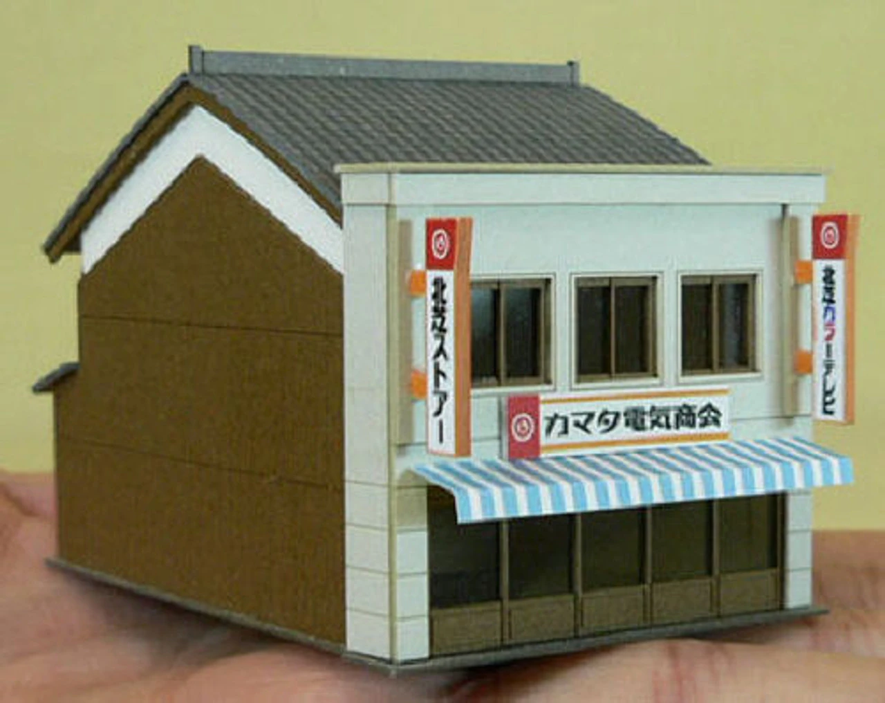 Sankei MP03-09 Billboard Architecture A 1/150 N Scale Paper Kits 3 Sankei MP03-09 Billboard Architecture A 1/150 N Scale Paper Kits