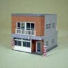 Sankei MP03-21 Barber Shop 1/150 N Scale Paper Kits