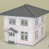 Sankei MP03-22 Doctor's Office 1/150 N Scale Paper Kits -Kyosho shop 4580236843214 1 28375.1521166696