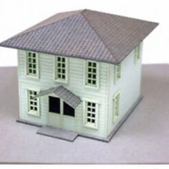 Sankei MP01-31 Building B 1/220 Z Scale Paper Kits