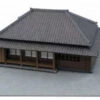 Sankei MP01-40 Japanese Farmhouse B 1/220 Z Scale Paper Kits -Kyosho shop 4580236844808 1 25629.1521166678