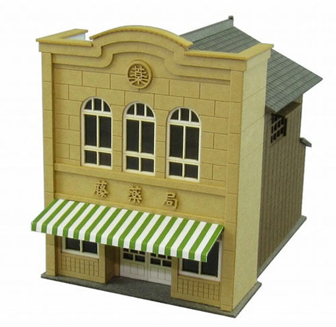 Sankei MP03-53 Pharmacy Store 1/150 N Scale Paper Kits 3 Sankei MP03-53 Pharmacy Store 1/150 N Scale Paper Kits