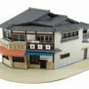 Sankei MP03-61 Japanese Restaurant A 1/150 N Scale Paper Kits