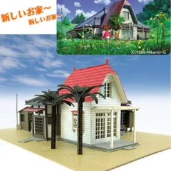 Sankei MK07-01 Studio Ghibli Satsuki & Mei House My Neighbor Totoro 1/150 Scale Paper Kits