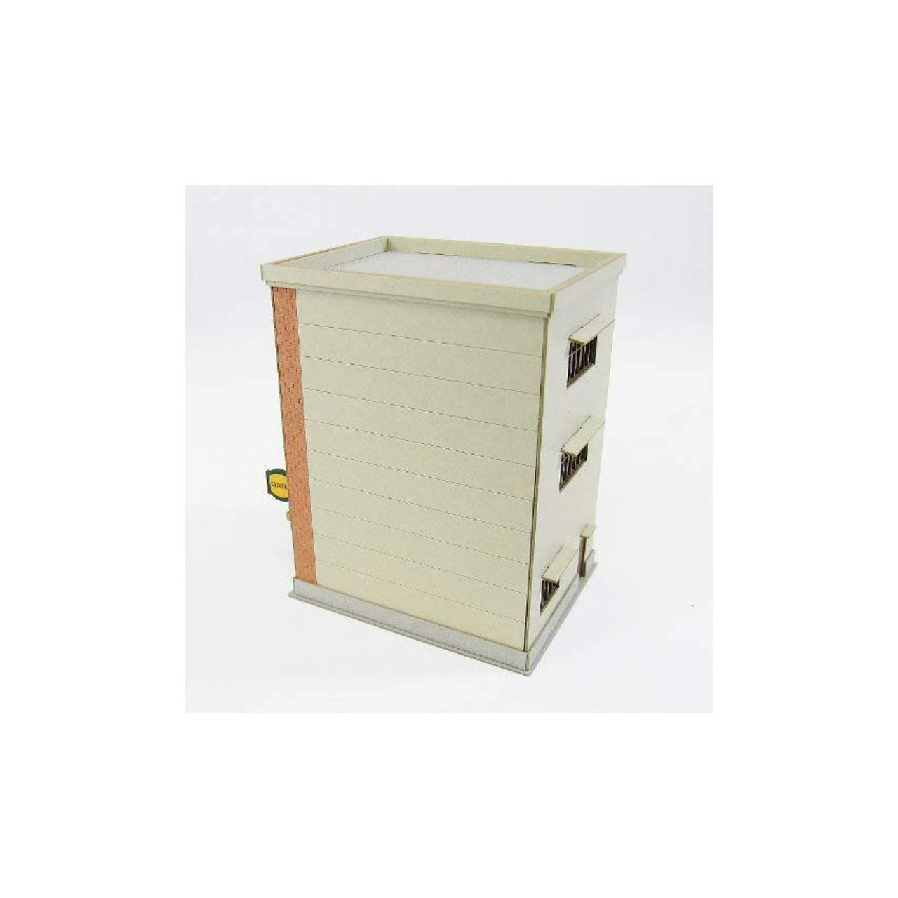 Sankei MP03-93 Building D 1/150 N Scale Paper Kits 4 Sankei MP03-93 Building D 1/150 N Scale Paper Kits - Image 2