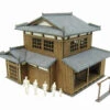 Sankei MP01-141 House B 1/220 Z Scale Paper Kits -Kyosho shop 4580236847847 1 88524.1521166675