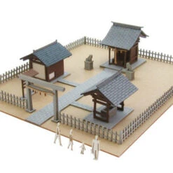 Sankei MP01-148 Japanese Shrine 1/220 Z Scale Paper Kits