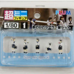 Plum MS040 Super Mini Figure #1 Sailor School Uniform Girls 1/80 Scale (HO Scale)
