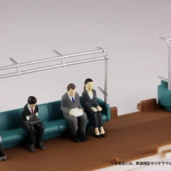 Plum Super Mini Figure #9 Sitting Office Workers 2 1/80 Scale (HO Scale) -Kyosho shop 4582362383176 9225b6dae4cc12a0a2f07b2c79b87207 11828.1645411520