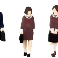 Plum Super Mini Figure #11 People At The Intersection 2 1/80 Scale (HO Scale)