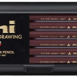 Mitsubishi Pencil Uni Writing And Drawing Hexagonal Body Pencil 5B (1 Dozen)