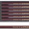 Mitsubishi Pencil Uni Star Hexagonal Body Pencil 2B (1 Dozen)