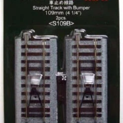 Kato 2-170 109mm (4 1/4') Bumper Track S109B (2 Pcs.) (HO Scale)