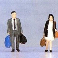 Kato 24-207 Model People 'Walking Passenger 1' (N Scale)