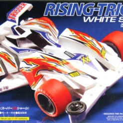 Tamiya 19619 Mini 4WD Rising Trigger White Special (Super XX Chassis) 1/32