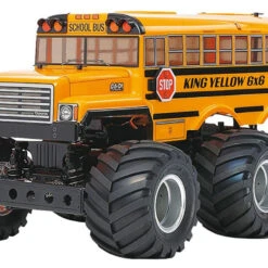 Tamiya 47376 King Yellow 6 X 6 Painted Body (G6-01 Chassis) RC Limited 1/18 Scale RC Car Series No.76