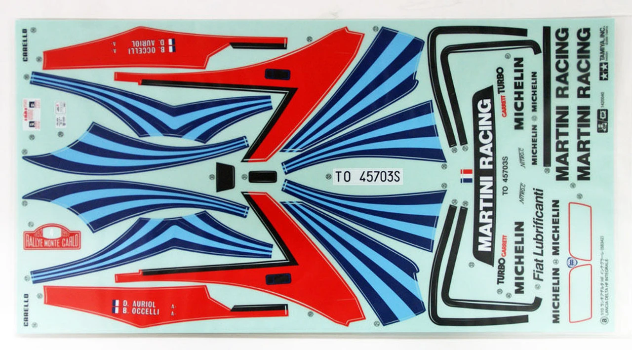 Tamiya 51401 (SP1401) Lancia Delta Integrale Spare Body Set 1/10 Scale 5 Tamiya 51401 (SP1401) Lancia Delta Integrale Spare Body Set 1/10 Scale - Image 3