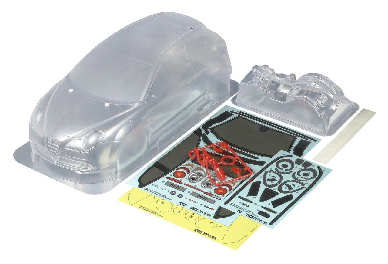 Tamiya 51404 (SP1404) Alfa Remeo MiTo Spare Body Set 1/10 Scale 3 Tamiya 51404 (SP1404) Alfa Remeo MiTo Spare Body Set 1/10 Scale