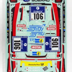 Tamiya 51593(SP.1593) RC Subaru WRX STI NBR Challenge Body Parts Set 1/10 Scale -Kyosho shop 4950344515936 3 08675.1569375679