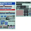 Tamiya 54844 (OP1844) Marking Stickers For 1/14 RC On Road Race Truck -Kyosho shop 4950344548446 44bbf18a7c67bda0f32208ff8f1efaaf 83285.1557823661