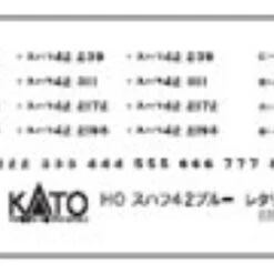 Kato 1-552J Lettering Sheet SUHAFU 42 (1ps.) (HO Scale) ASSY