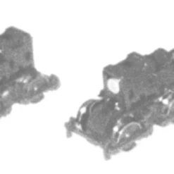 Kato Parts 1-705D1 Truck Set (Bogie) For Powered Car DE10 JR Freight Update Color (HO Scale) ASSY