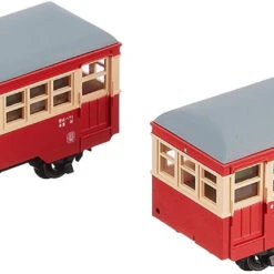 Tsugawa Yokou 14048 Choshi Electric Railway HAFU 1 / HAFU 2 Passenger Car 2 Cars Set (N Scale)